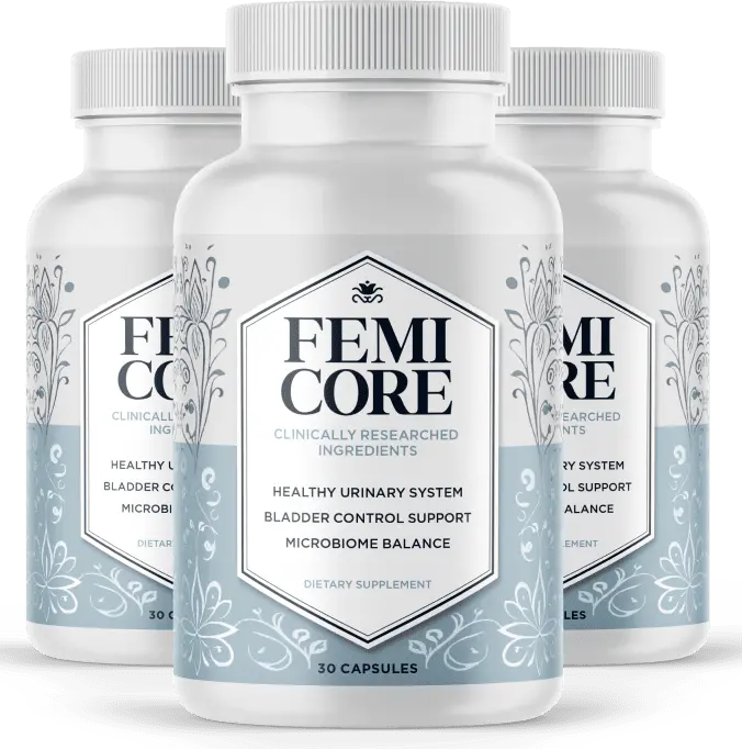 FemiCore 3 bottles package